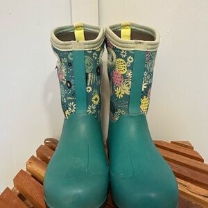 Bogs Kids' Teal Rain Boots